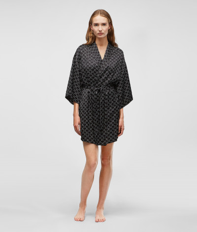 ŽUPAN KARL LAGERFELD KL MONOGRAM KIMONO - Fotografie č. 1