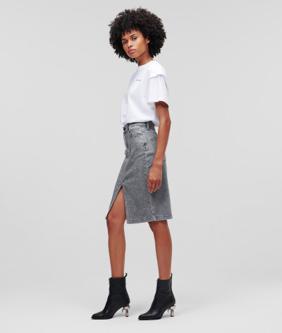SUKŇA KARL LAGERFELD K/SPARKLE DENIM SKIRT - Fotografia č. 2