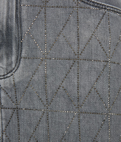 SUKŇA KARL LAGERFELD K/SPARKLE DENIM SKIRT - Fotografia č. 6