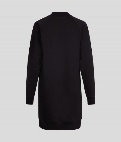 ŠATY KARL LAGERFELD MONOGRAM RHINESTONE SWEATDRESS - Fotografia č. 9