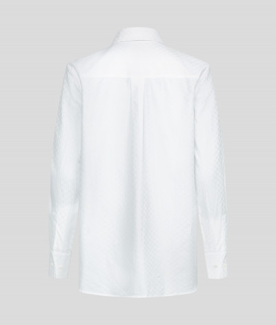 KOŠILE KARL LAGERFELD JACQUARD MONOGRAM SHIRT - Fotografie č. 9