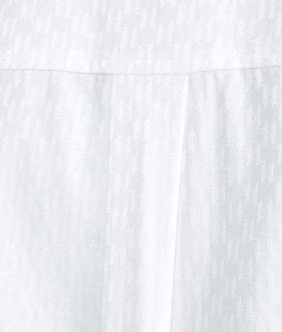 KOŠILE KARL LAGERFELD JACQUARD MONOGRAM SHIRT - Fotografie č. 7