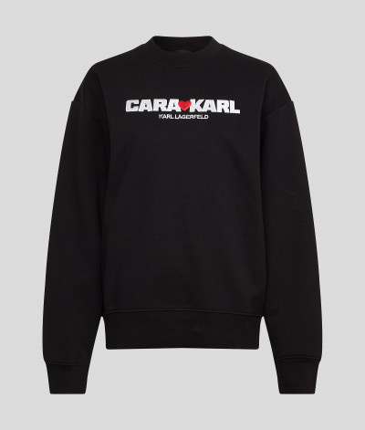 MIKINA KARL LAGERFELD KLXCD LOGO SWEATSHIRT - Fotografie č. 6