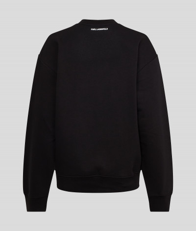 MIKINA KARL LAGERFELD KLXCD LOGO SWEATSHIRT - Fotografie č. 7