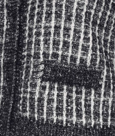 SVETR KARL LAGERFELD BOUCLE KNIT CARDIGAN - Fotografie č. 6