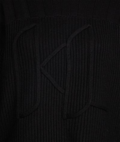 SVETR KARL LAGERFELD CHUNKY KL SOUTACHE TURTLENECK - Fotografie č. 7