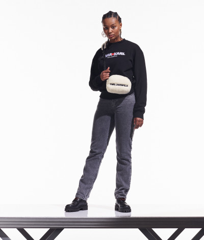 KABELKA KARL LAGERFELD KLXCD SHEARLING CB - Fotografie č. 3