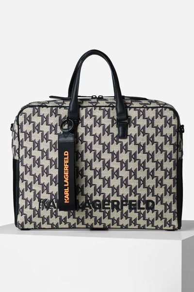 LAPTOP TÁSKA KARL LAGERFELD K/MONOGRAM JKRD BRIEFCASE - Kép 1