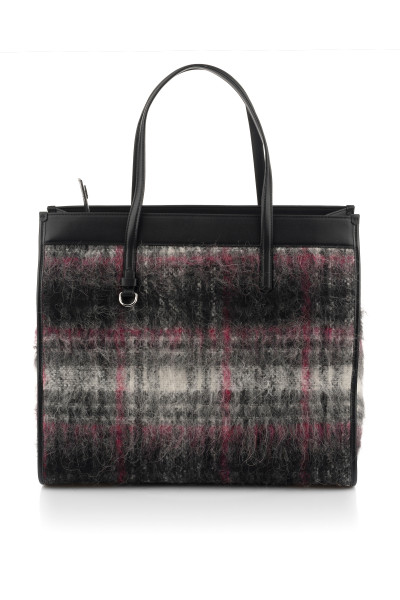 KABELKA KARL LAGERFELD K/SKUARE LG TOTE CHECKERS - Fotografia č. 3