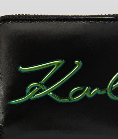 PENĚŽENKA KARL LAGERFELD K/SIGNATURE SOFT SM  ZIP WT - Fotografie č. 5