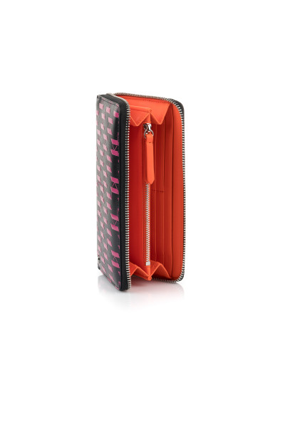 PÉNZTÁRCA KARL LAGERFELD K/MONOGRAM MULTI CONT ZIP WL - Kép 4