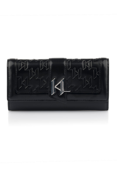 PENĚŽENKA KARL LAGERFELD K/SADDLE CHAIN CONT. FLAP WT - Fotografie č. 1