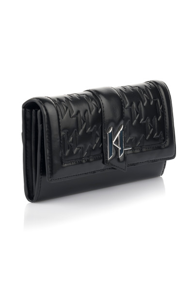PENĚŽENKA KARL LAGERFELD K/SADDLE CHAIN CONT. FLAP WT - Fotografie č. 3