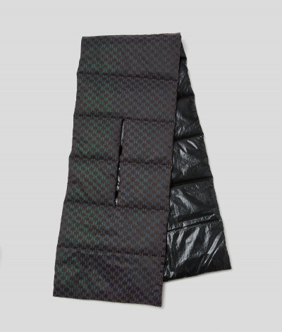 SÁL KARL LAGERFELD K/MONOGRAM REFL PUFFY SCARF - Kép 2