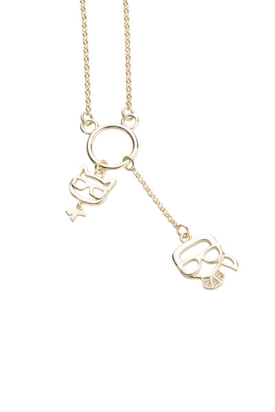 ŠPERKY KARL LAGERFELD K/IKONIK K&C CHARMS NECKLACE - Fotografie č. 2