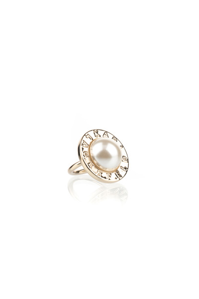 ŠPERK KARL LAGERFELD K/ESSENTIAL PEARLS RING - Fotografie č. 2