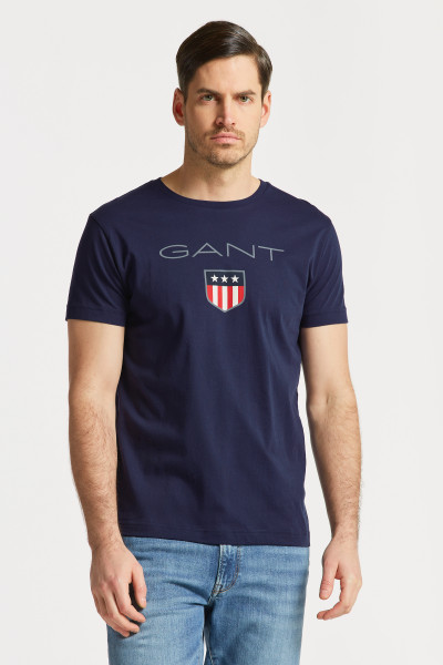TRIČKO GANT SHIELD SS T-SHIRT - Fotografia č. 1