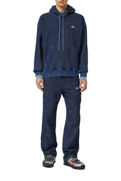 MELEGÍTŐ FELSŐ DIESEL D-UM-RIB-NE SWEAT-SHIRT - Kép 2