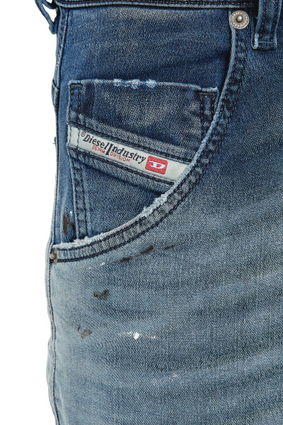 DŽÍNY DIESEL KROOLEY-Y-NE SWEAT JEANS - Fotografie č. 4