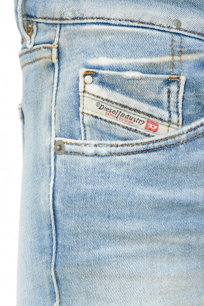 DŽÍNY DIESEL D-OLLIES-T SWEAT JEANS - Fotografie č. 5
