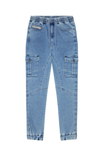 DŽÍNSY DIESEL D-URSY-NE SWEAT JEANS - Fotografia č. 6
