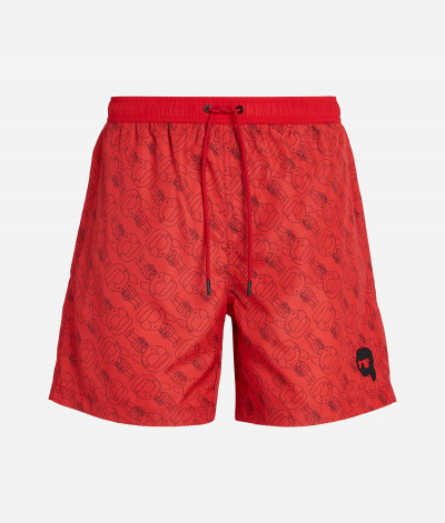 PLAVKY KARL LAGERFELD IKONIK 2.0 AOP MED BOARDSHORTS - Fotografie č. 1