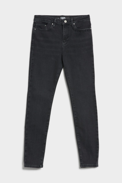FARMER KARL LAGERFELD HIGH WAIST SKINNY DENIM PANTS - Kép 1