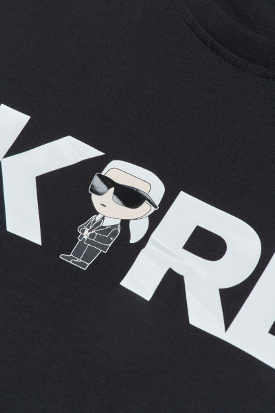 TRIČKO KARL LAGERFELD IKONIK 2.0 KARL LOGO T-SHIRT - Fotografia č. 3