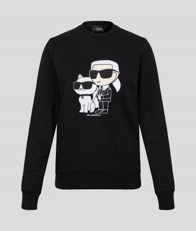 MELEGÍTŐ FELSŐ KARL LAGERFELD IKONIK 2.0 SWEATSHIRT - Kép 6