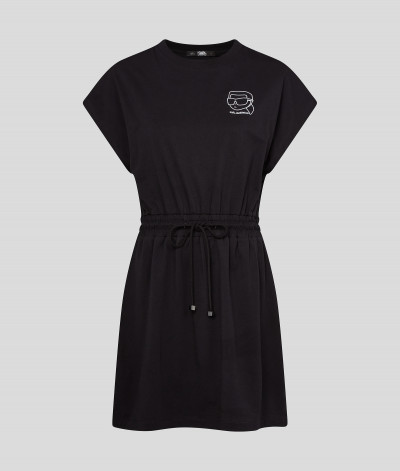 ŠATY KARL LAGERFELD IKONIK 2.0 BEACH DRESS - Fotografia č. 6