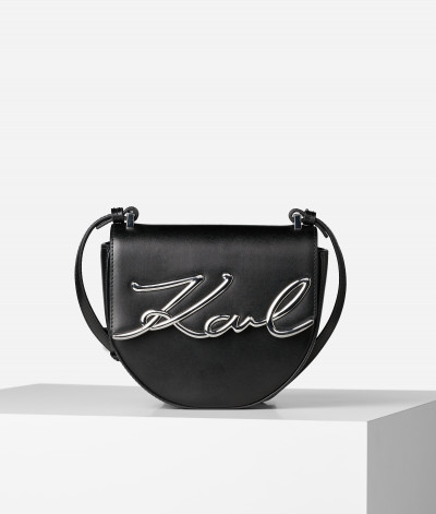 KABELKA KARL LAGERFELD K/SIGNATURE SM SADDLE BAG - Fotografia č. 1