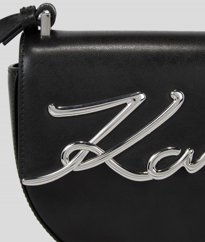 KABELKA KARL LAGERFELD K/SIGNATURE SM SADDLE BAG - Fotografia č. 6