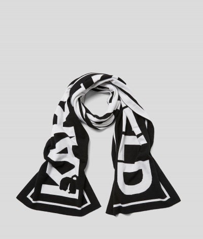 ŠÁL KARL LAGERFELD K/ESSENTIAL KNIT SCARF - Fotografia č. 3