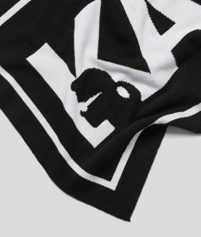ŠÁL KARL LAGERFELD K/ESSENTIAL KNIT SCARF - Fotografia č. 4