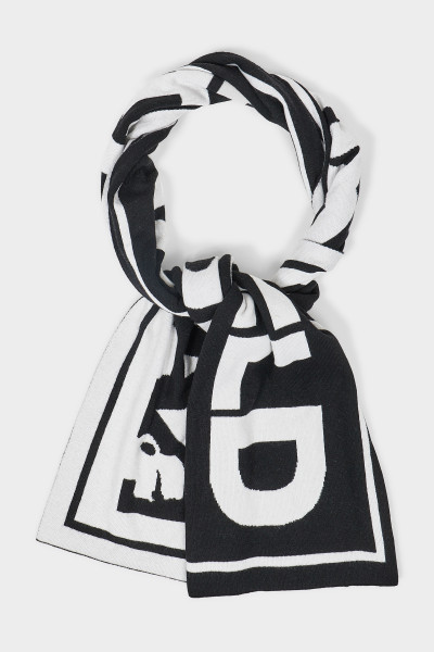 ŠÁL KARL LAGERFELD K/ESSENTIAL KNIT SCARF - Fotografia č. 2