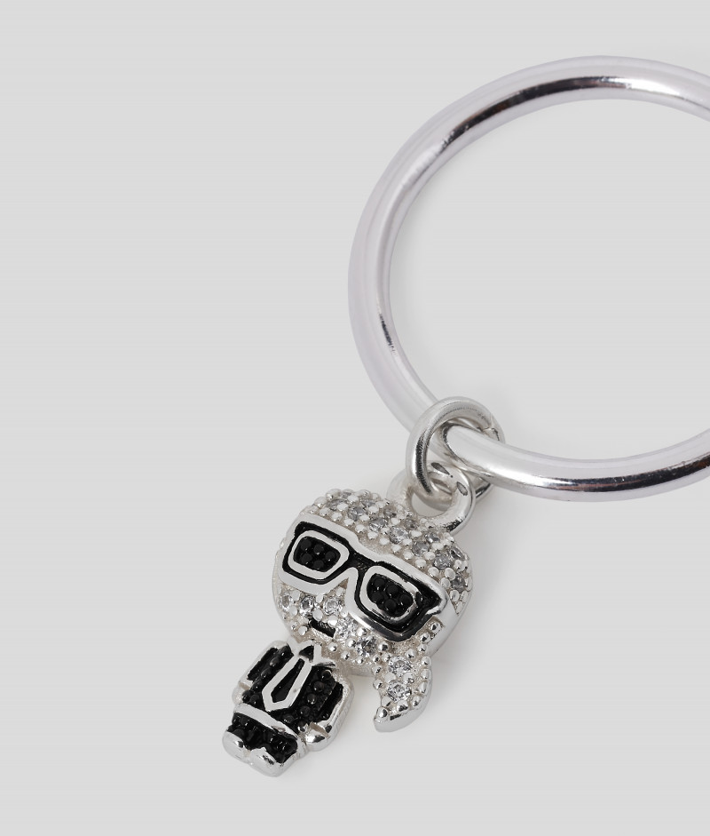ピアス KARL LAGERFELD K/IKONIK PAVE HEART EARRINGS KARL LAGERFELD K/IKONIK PAVE HEART EARRINGS | Silver Women's
