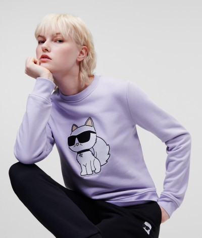 MIKINA KARL LAGERFELD IKONIK 2.0 CHOUPETTE SWEAT - Fotografie č. 5