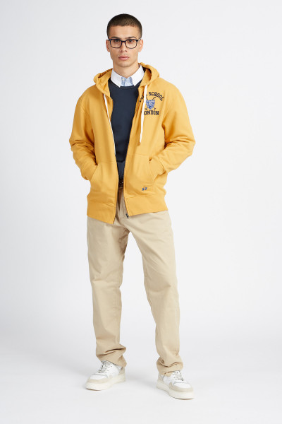 MELEGÍTŐ FELSŐ LA MARTINA MAN FULL ZIP HOODED FLEECE FLE - Kép 2