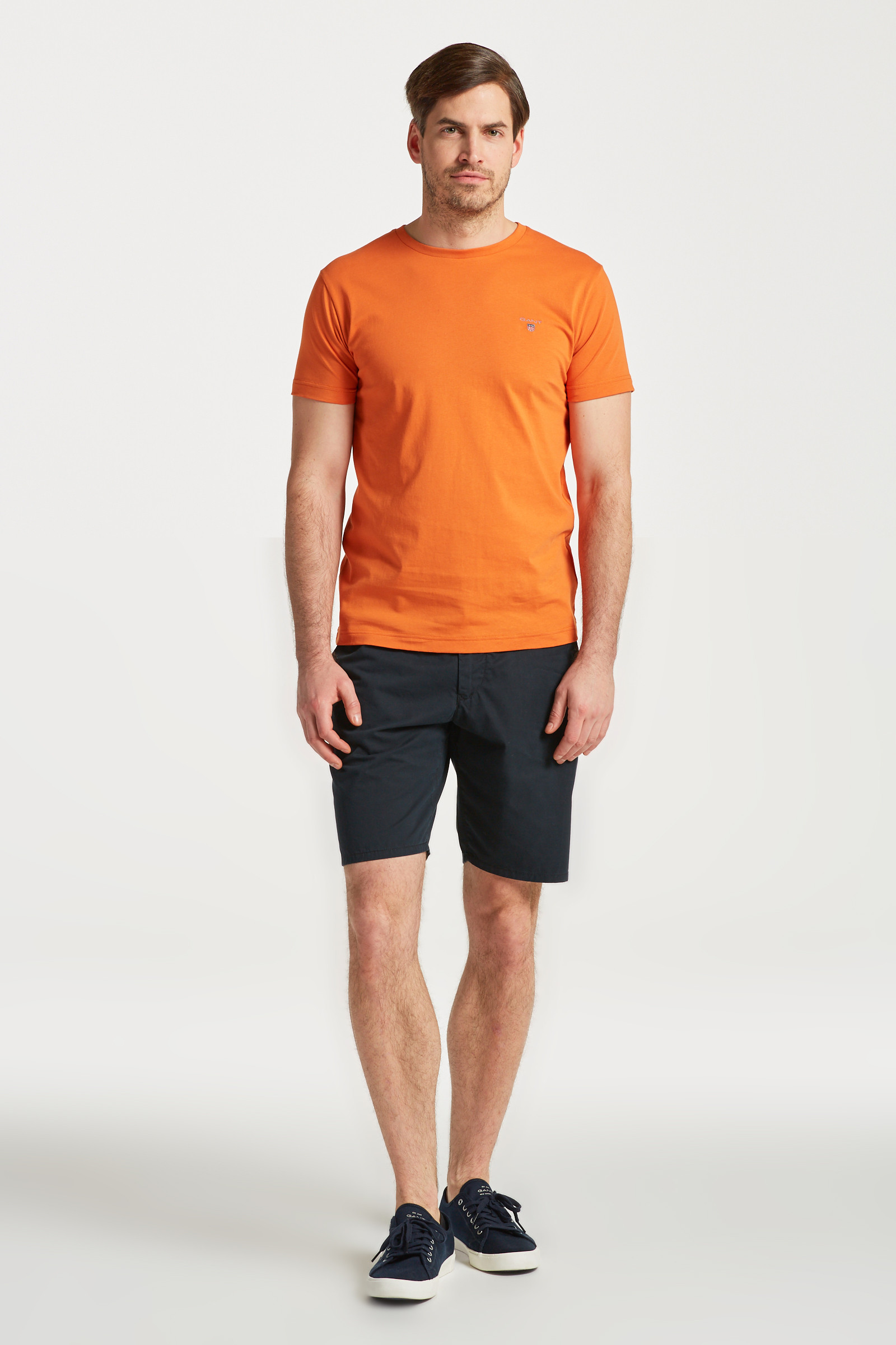 TRIČKO GANT ORIGINAL SLIM TSHIRT pumpkin orange GANT CZ