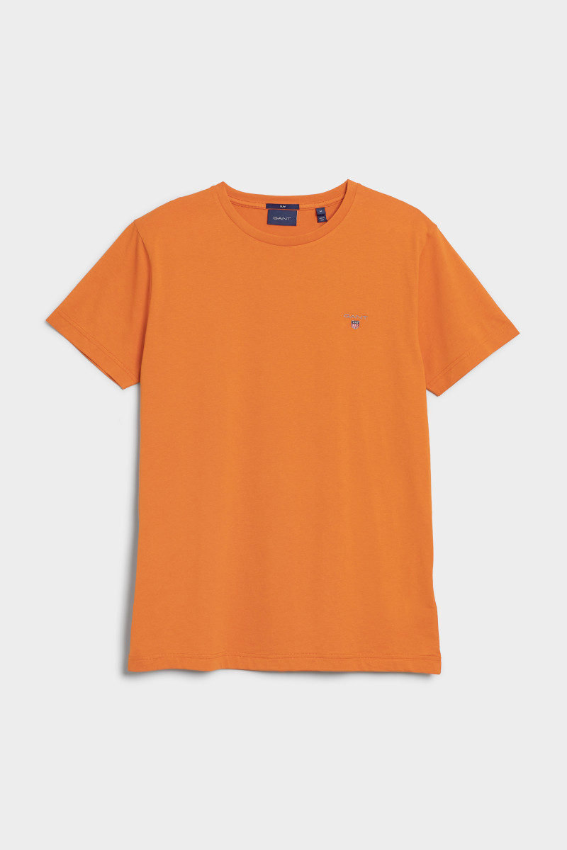 TRIČKO GANT ORIGINAL SLIM TSHIRT pumpkin orange GANT CZ