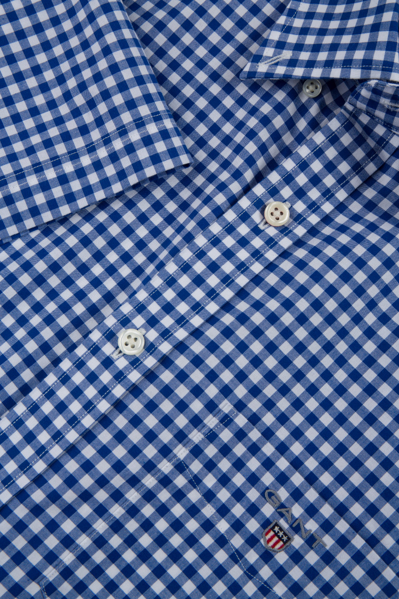 KOŠILE GANT REG BROADCLOTH BANKER BD capri blue | GANT CZ