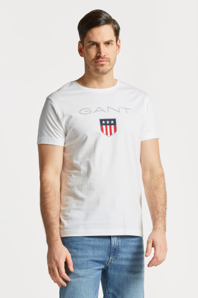 TRIČKO GANT SHIELD SS T-SHIRT - Fotografia č. 1