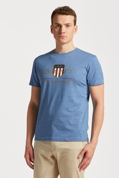 TRIČKO GANT D2. ARCHIVE SHIELD SS T-SHIRT - Fotografie č. 1
