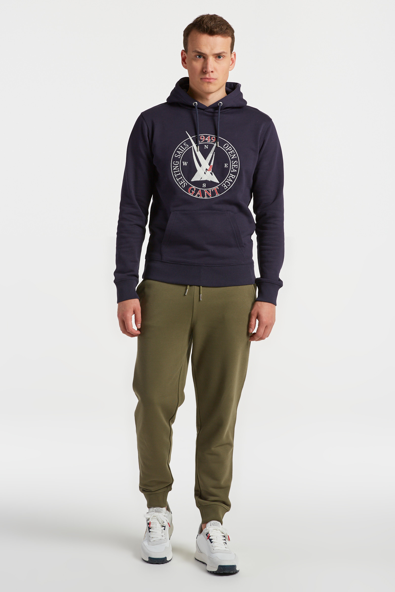 MIKINA GANT SAIL HOODIE evening blue GANT CZ