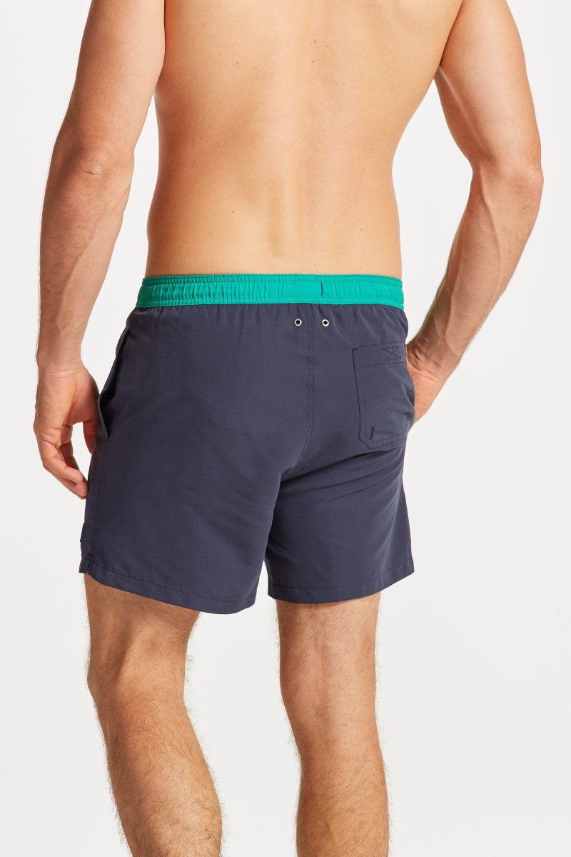 PLAVKY GANT CF RETRO SHIELD SWIM SHORTS evening blue GANT CZ