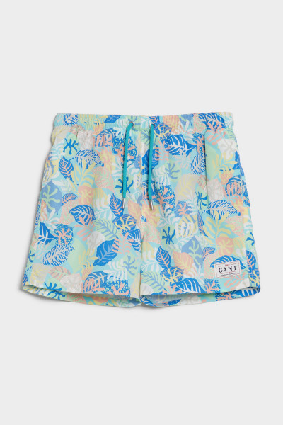 PLAVKY GANT CF TROPICAL PRINT SWIM SHORTS - Fotografie č. 4
