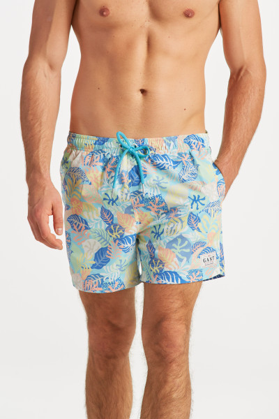PLAVKY GANT CF TROPICAL PRINT SWIM SHORTS - Fotografie č. 2