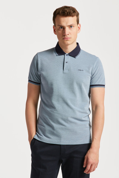 PÓLÓ GANT 4-COL OXFORD SS PIQUE - Kép 1