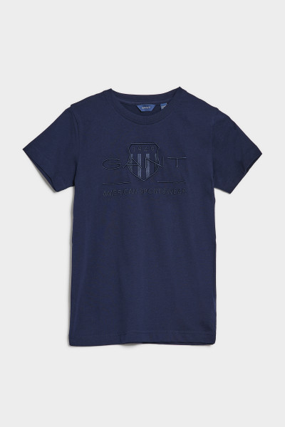 PÓLÓ GANT TONAL ARCHIVE SHIELD T-SHIRT - Kép 1