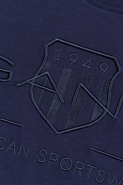 PÓLÓ GANT TONAL ARCHIVE SHIELD T-SHIRT - Kép 2